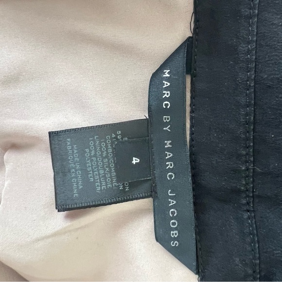 Marc by Marc Jacobs Leila Silk Lace Romper Black Size 4 - Picture 6 of 9